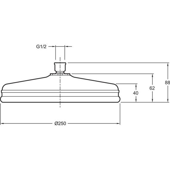 Верхний душ Jacob Delafon Katalyst E13693-CP - фото 3