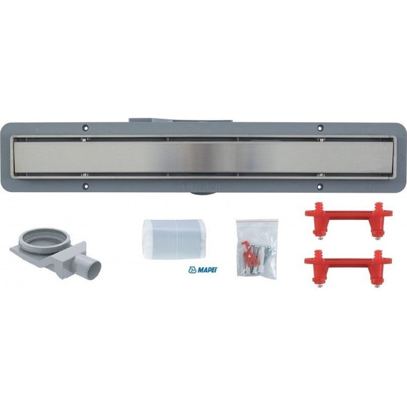 Трап Pestan (BETTOSERB) Betto Line 75 см 13702511, матовый хром (под плитку), Цвет производителя: хром матовый, Размер трапа: 750 - фото 6