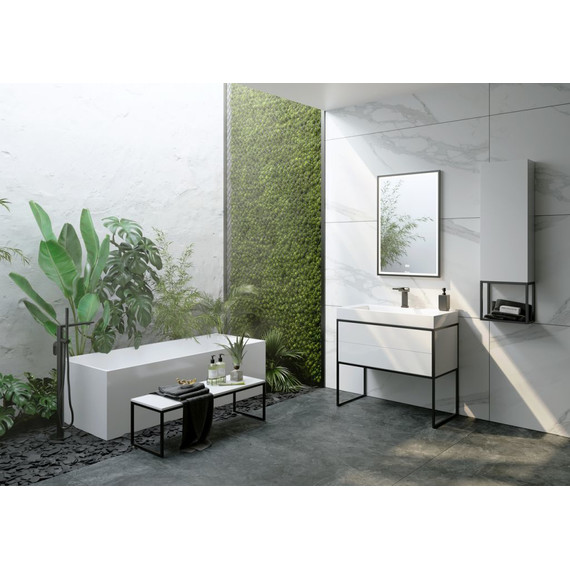 Зеркало Aqwella Clarberg Logic Led 60 см LOG0206 - фото 3