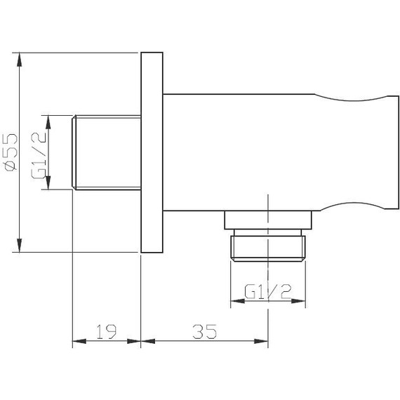 Душевой гарнитур BelBagno Ancona-DFS-CRM - фото 2