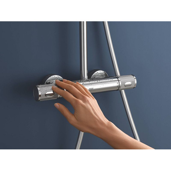 Душевая стойка с термостатом Grohe Euphoria System 260 27296003 - фото 11