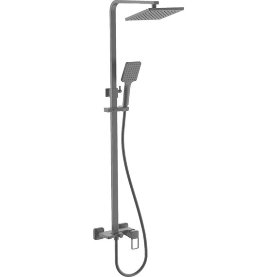 Душевая стойка Iddis Bild BILBL1Fi06, чёрный матовый - фото 