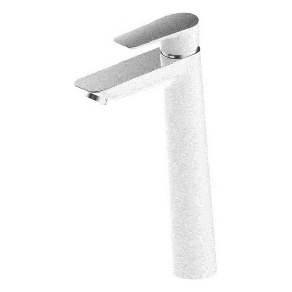 Смеситель для раковины высокий Iddis Cloud CLOSB01i01, белый/хром - фото 