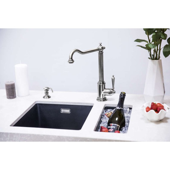 Кухонная мойка Omoikiri Kata 20-U-BL 4993375, чёрный, Цвет производителя: чёрный - фото 3