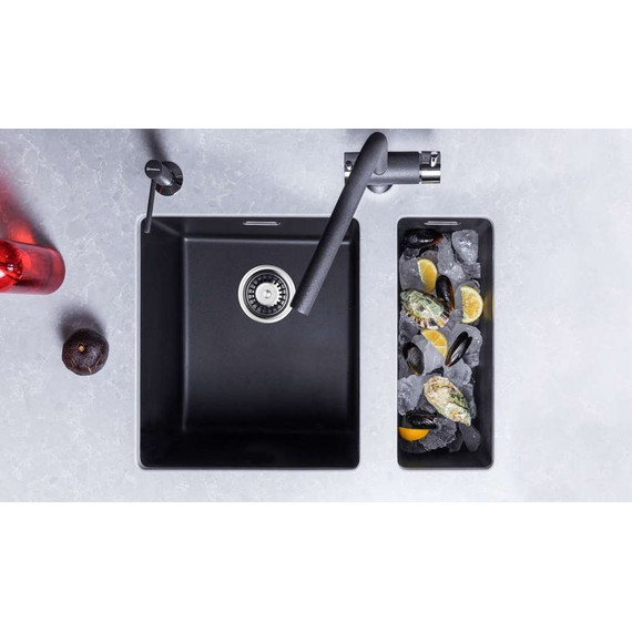 Кухонная мойка Omoikiri Kata 20-U-BL 4993375, чёрный, Цвет производителя: чёрный - фото 2