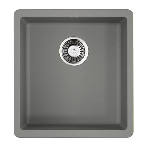 Кухонная мойка Omoikiri Kata 40-U-GR 4993397, leningrad grey, Цвет производителя: Leningrad Grey - фото 