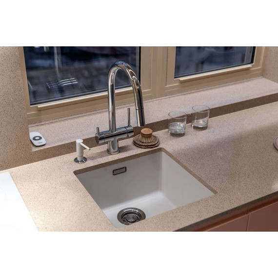 Кухонная мойка Omoikiri Kata 44-U-PA 4993400, пастила, Цвет производителя: пастила - фото 2