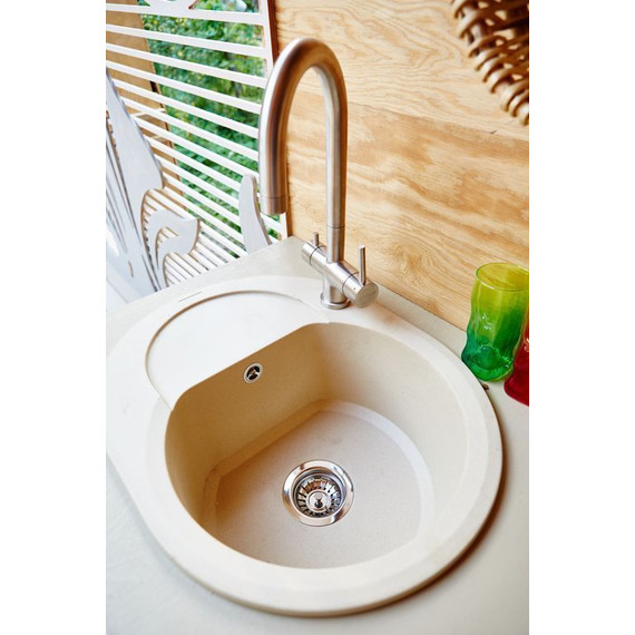 Кухонная мойка Omoikiri Sakaime 60E-EV 4993207, эверест, Цвет производителя: эверест - фото 6