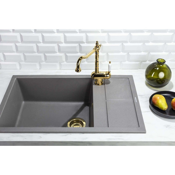 Кухонная мойка Omoikiri Sumi 78-LB GR 4993563, leningrad grey, Цвет производителя: Leningrad Grey - фото 3