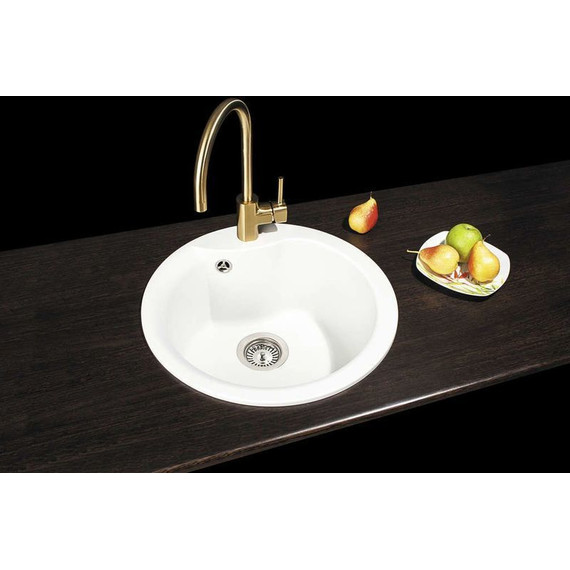 Кухонная мойка Omoikiri Yasugata 48R-WH 4993133, белый, Цвет производителя: белый - фото 2