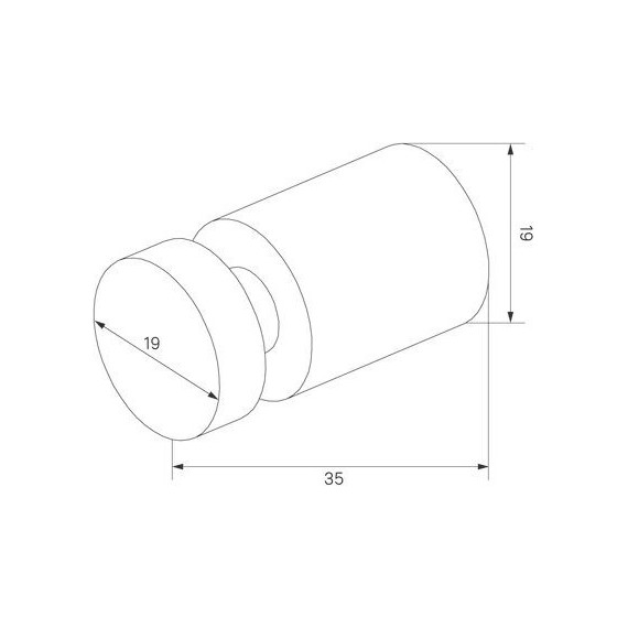 Двойной крючок Iddis Petite PET2SW1i41, цвет белый матовый - фото 3