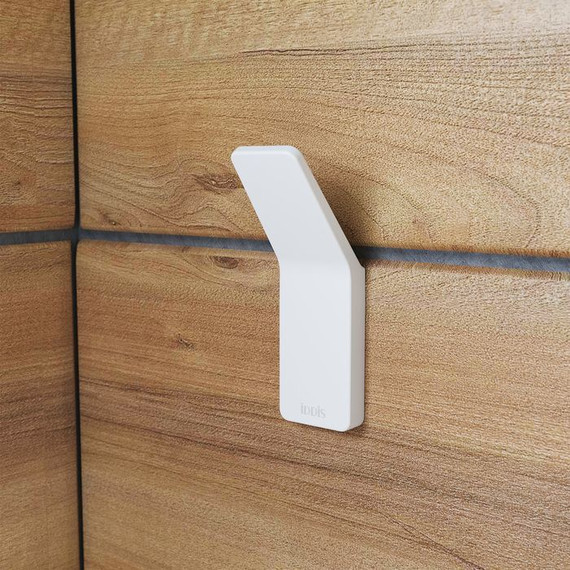 Крючок Iddis Slide SLIWT10i41, цвет белый матовый - фото 2