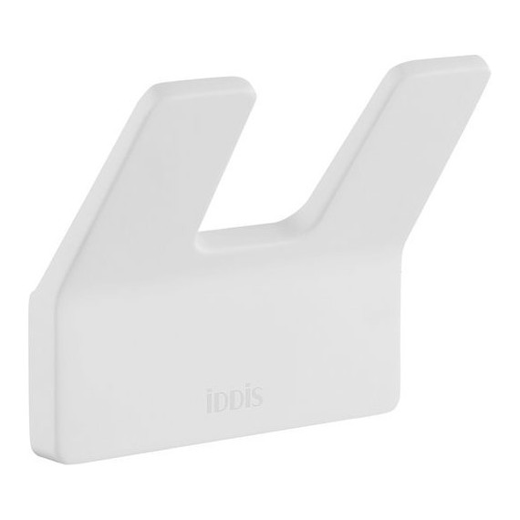 Двойной крючок Iddis Slide SLIWT20i41, цвет белый матовый - фото 