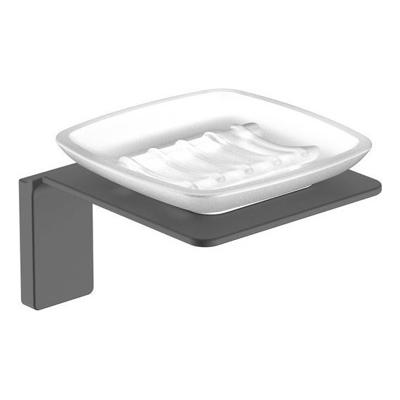 Мыльница Iddis Slide SLIBSG0i42, цвет чёрный - фото 