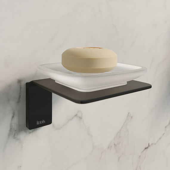 Мыльница Iddis Slide SLIBSG0i42, цвет чёрный - фото 2