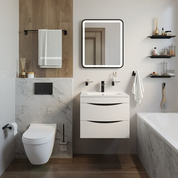 Стакан для зубных щеток Iddis Slide SLIBSG1i45, цвет чёрный - фото 4