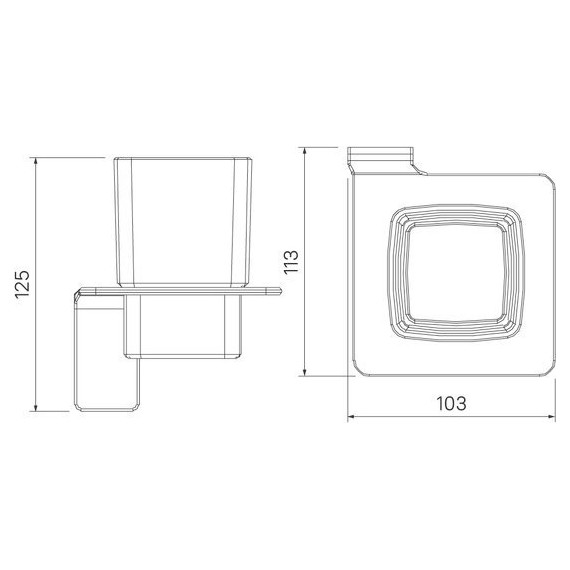 Стакан для зубных щеток Iddis Slide SLISCG1i45 - фото 4