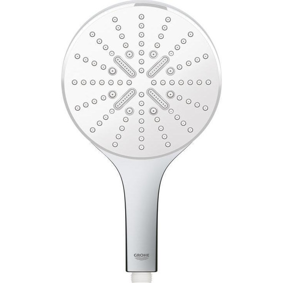 Душевой гарнитур Grohe Rainshower Smartactive Cube 150 900 мм 26594LS0, хром/белая луна - фото 4