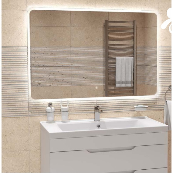 Зеркало Mirsant Cloud 100 см - фото 2