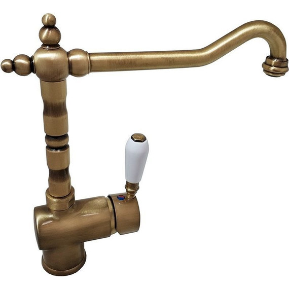 Смеситель для кухни Paini Cox 78F35881ANTKM, бронза - фото 
