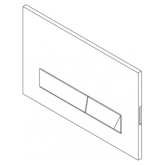 Кнопка смыва BelBagno Marmi BB012-MR-NERO.M, черный матовый - фото 4