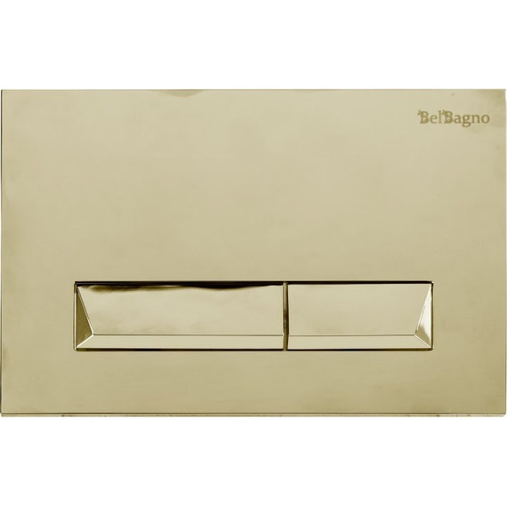 Кнопка смыва BelBagno Marmi BB013-MR-ORO, золото - фото 