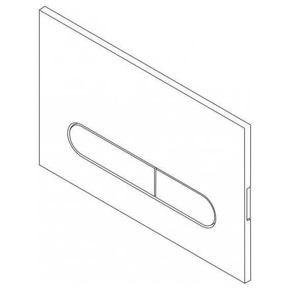 Кнопка смыва BelBagno Prospero BB005-PR-CHROME, хром глянцевый - фото 4