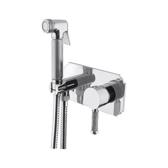 Набор для гигиенического душа Cezares OLIMP-DIF-01-L, Цвет производителя: хром - фото 