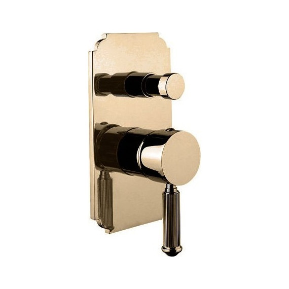 Смеситель для ванны Cezares OLIMP-VDIM-02-L, бронза, Цвет производителя: бронза - фото 