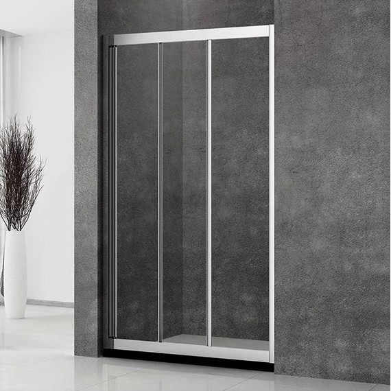 Душевая дверь Veconi Vianno 120 см VN31-120-01-C5, хром/прозрачное - фото 