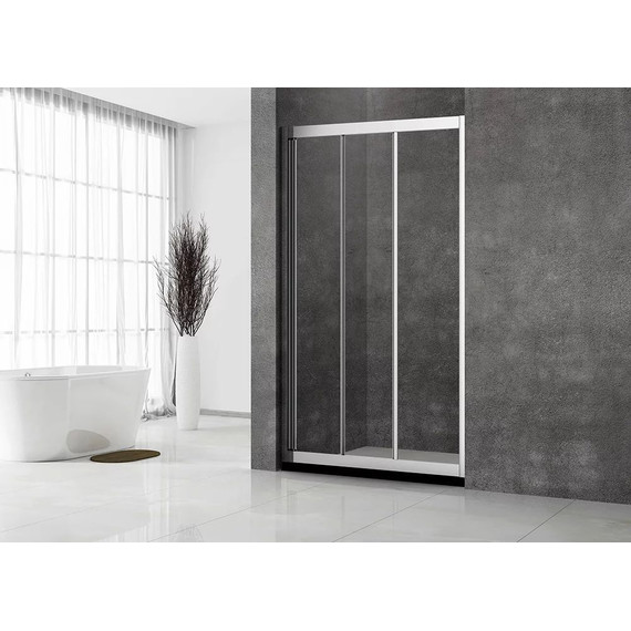 Душевая дверь Veconi Vianno 120 см VN31-120-01-C5, хром/прозрачное - фото 3