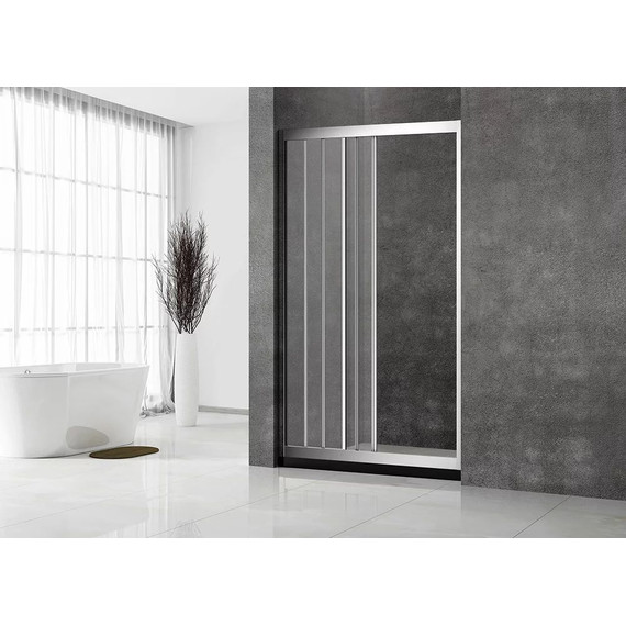 Душевая дверь Veconi Vianno 130 см VN31-130-01-C5, хром/прозрачное - фото 4