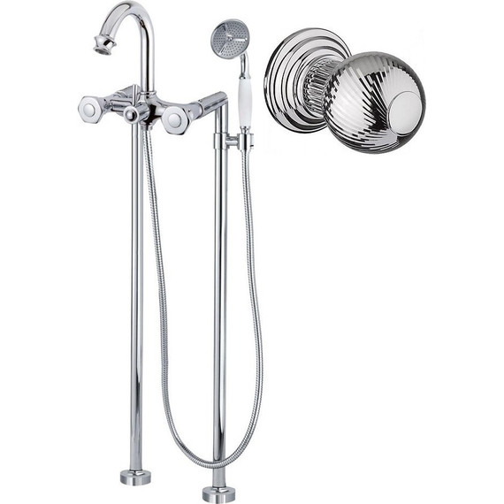 Смеситель для ванны Cezares APHRODITE-VDP-01-M, Цвет производителя: хром - фото 