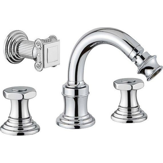 Смеситель для биде Cezares APHRODITE-BBS2-01-O, Цвет производителя: хром - фото 