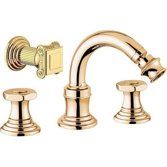 Смеситель для биде Cezares APHRODITE-BBS2-03/24-O, золото, Цвет производителя: золото - фото 