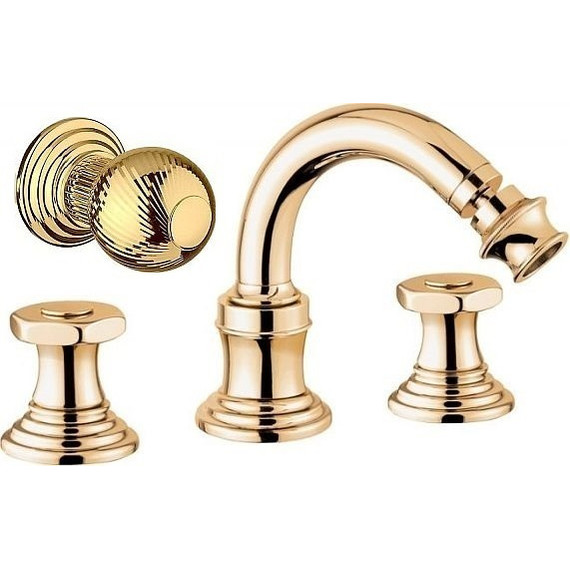 Смеситель для биде Cezares APHRODITE-BBS2-03/24-M, золото, Цвет производителя: золото - фото 