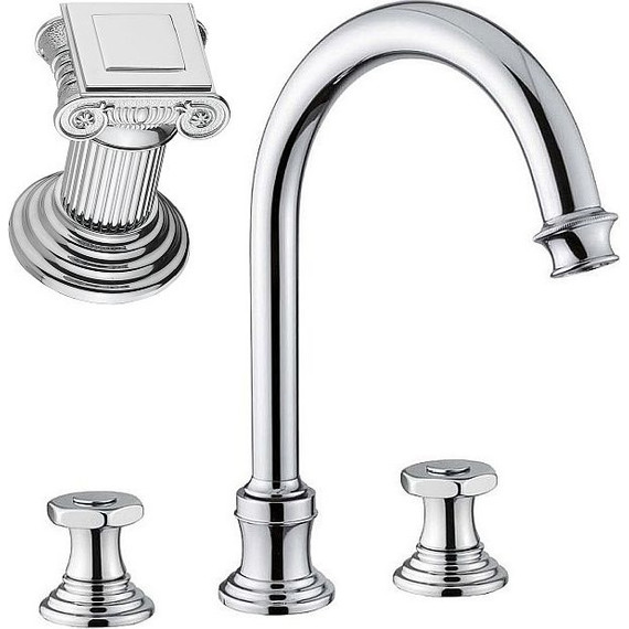 Смеситель для раковины Cezares APHRODITE-BLS2-A-01-O, Цвет производителя: хром - фото 