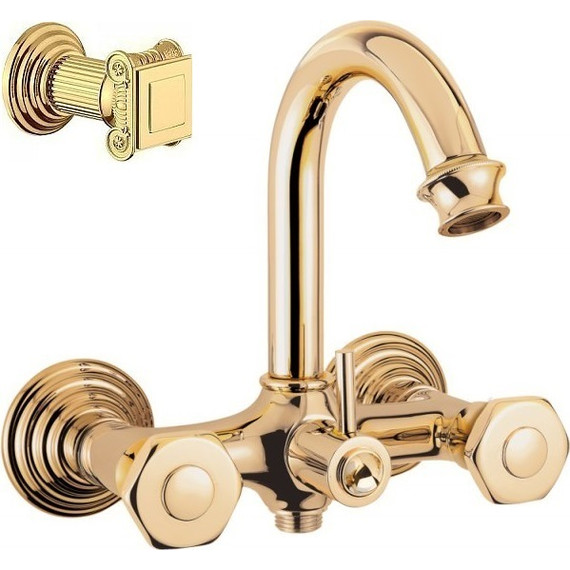 Смеситель для ванны Cezares APHRODITE-V-03/24-O, золото, Цвет производителя: золото - фото 