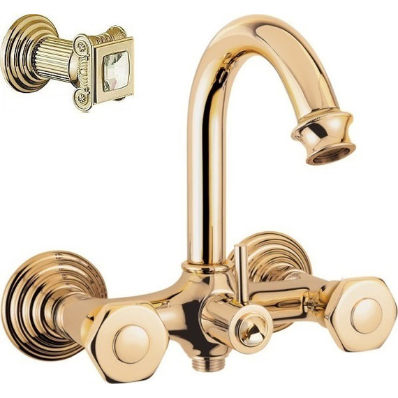 Смеситель для ванны Cezares APHRODITE-V-03/24-Sw, золото, Цвет производителя: золото - фото 