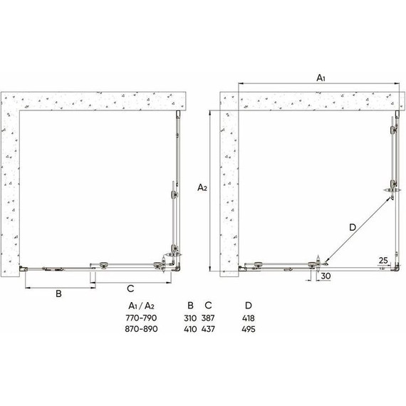 Душевое ограждение Veconi Rovigo 90x90 см RV113-90-01-C4, хром/прозрачное - фото 4