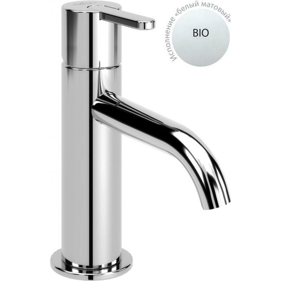 Смеситель для раковины Cezares LEAF-LSM2-BIO, белый матовый, Цвет производителя: белый матовый - фото 