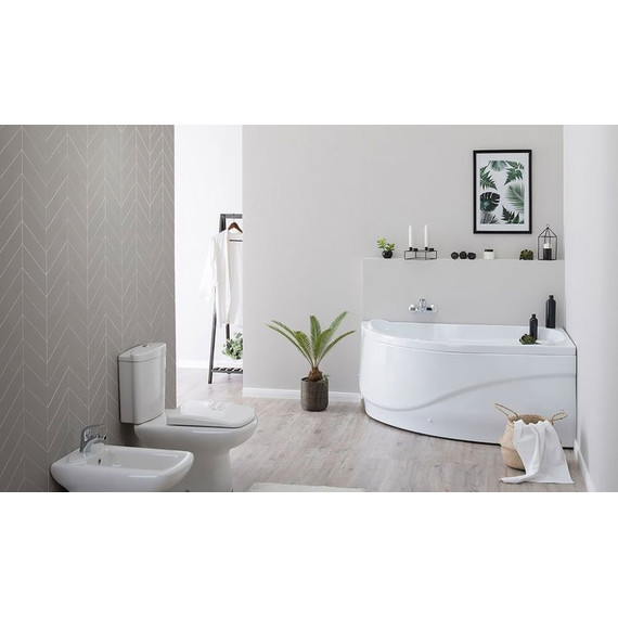 Ванна акриловая Aquanet Graciosa 150x90 см 203941 R - фото 11