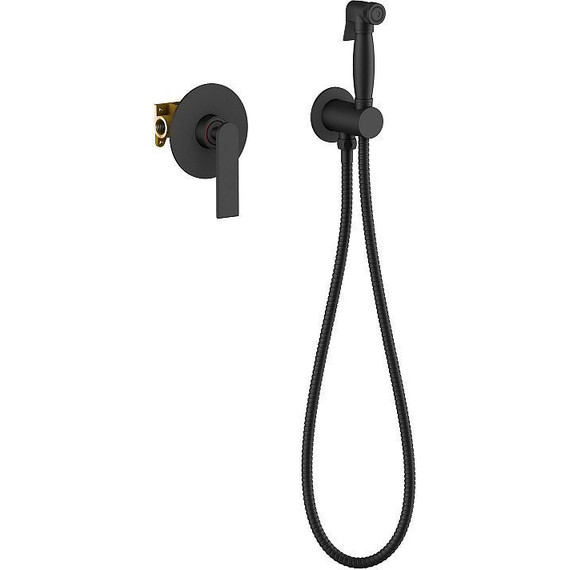 Набор для гигиенического душа Timo Anni 2789/03SM, черный матовый - фото 