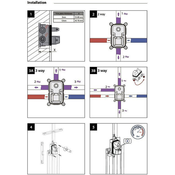Душевая система для душа Timo Briana SX-7139/03SM, черный - фото 15