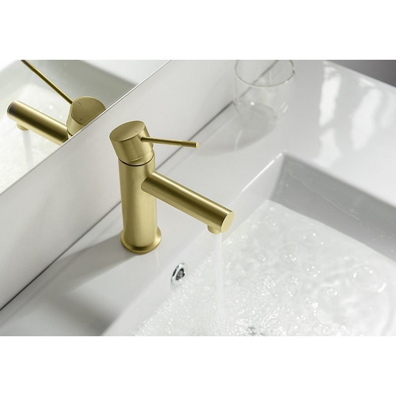 Смеситель для раковины Timo Saona 2361/17F, золото матовое - фото 5