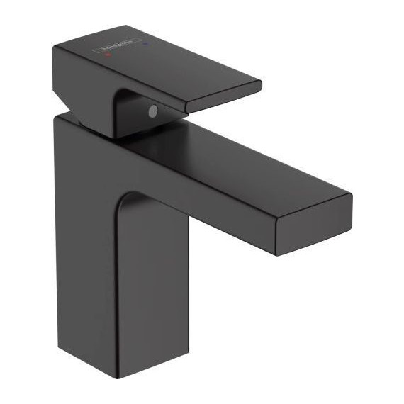 Смеситель для раковины Hansgrohe Vernis Shape 71569670, черный матовый - фото 
