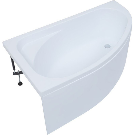 Ванна акриловая Aquanet Mia 140x80 см 246496 L - фото 5