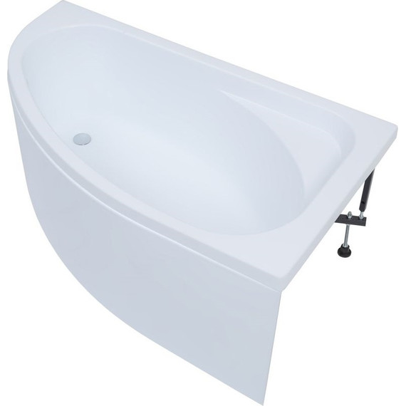 Ванна акриловая Aquanet Mia 140x80 см 246884 R - фото 5