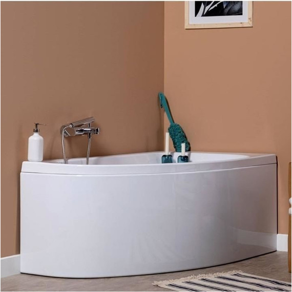 Ванна акриловая Aquanet Mia 140x80 см 246884 R - фото 7