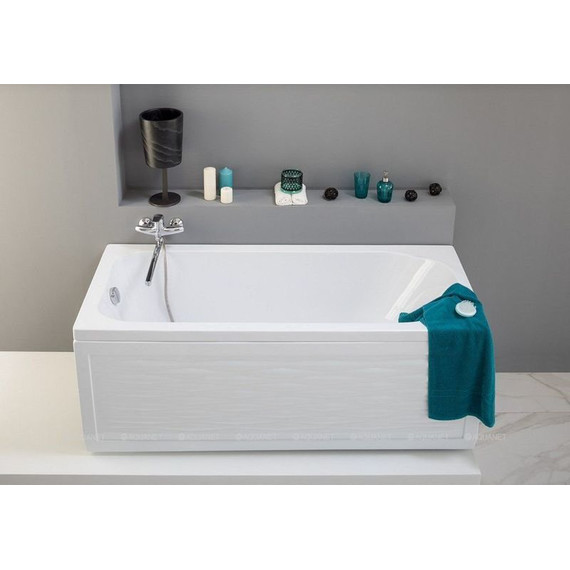 Ванна акриловая Aquanet Nord 160х70 см 204018, Размер - мм: 1600х700 - фото 6